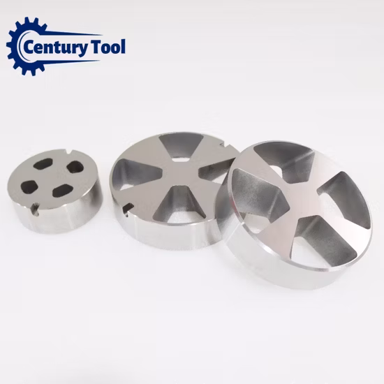 OEM Custom 3.44′′ 4.125′′ 5.25′′ Yg08 Tungsten Carbide Parts Mwd Lwd Spare Parts Cemented Carbide Rotor Stator