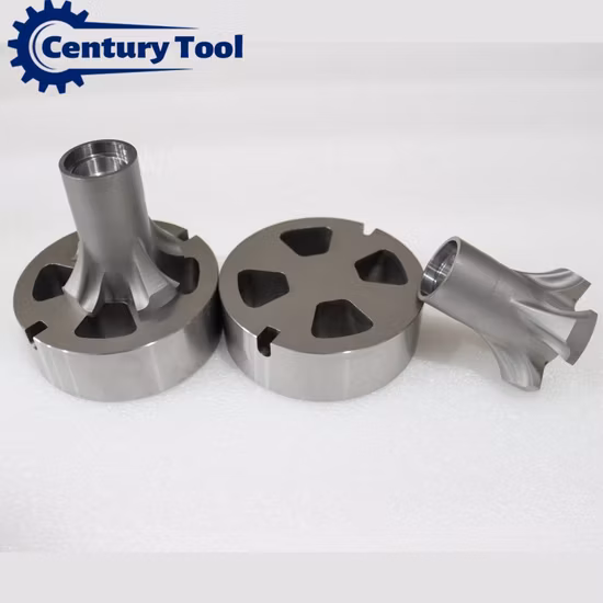 OEM Custom 3.44′′ 4.125′′ 5.25′′ Yg08 Tungsten Carbide Parts Mwd Lwd Spare Parts Cemented Carbide Rotor Stator